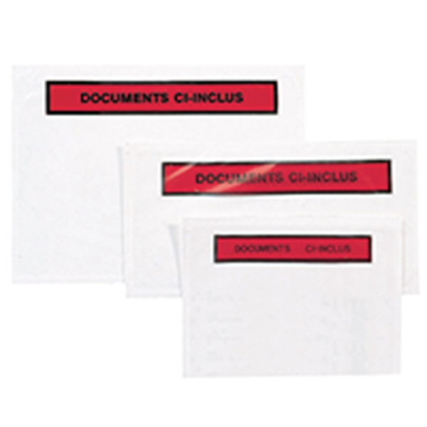 Pochette porte-documents plastique