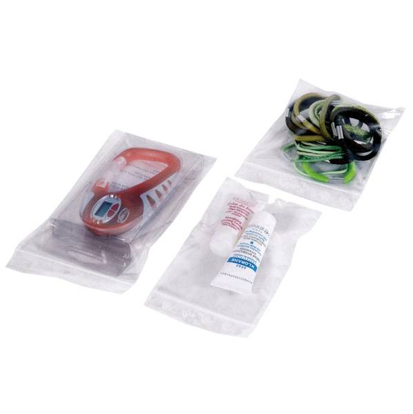 Sachet zip à fermeture flexi pression en lot