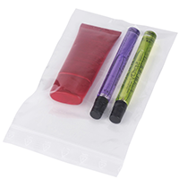 Sachet zip à fermeture flexi pression neutre